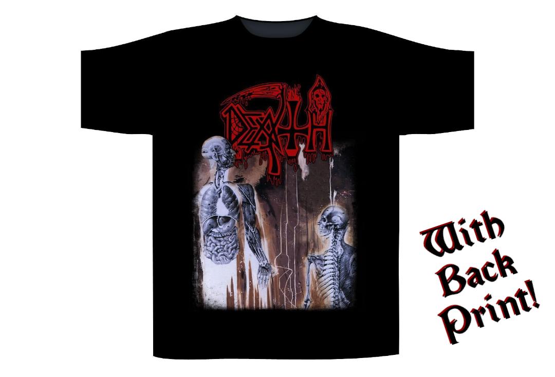 Official Band Merch | Death - Human Men's Short Sleeve T-Shirt - Front