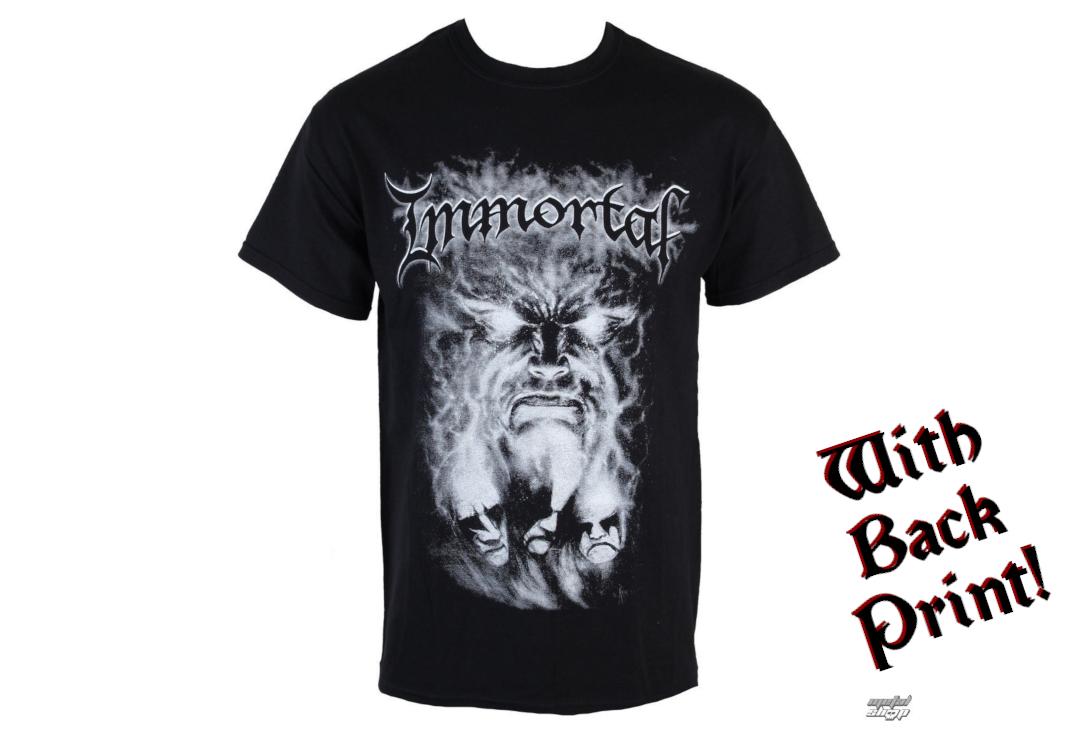 Official Band Merch | Immortal - Unholy Forces Of Evil Men's Short Sleeve T-Shirt - Front