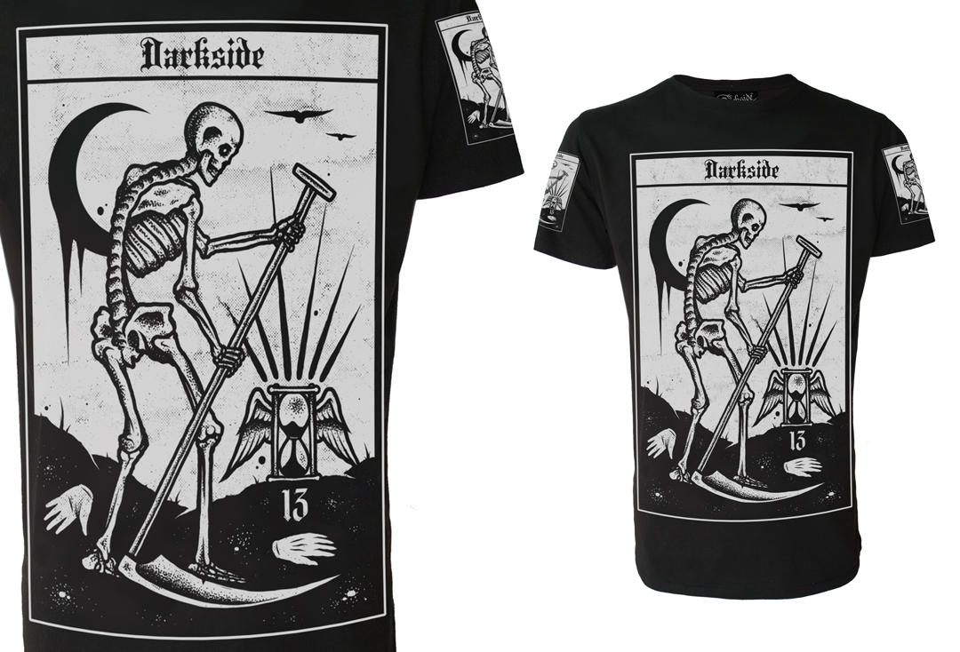 Darkside | Death Tarot Men's Short Sleeve T-Shirt
