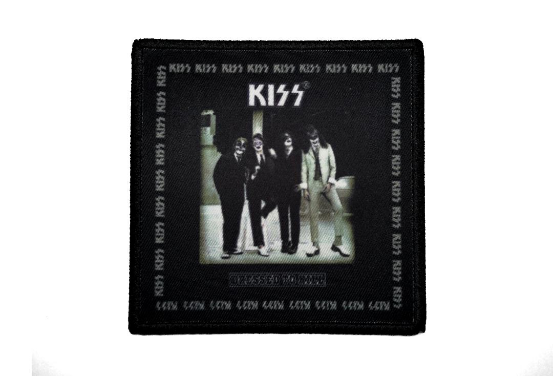 Official Band Merch | Kiss - Dressed To Kill Album Cover Woven Patch