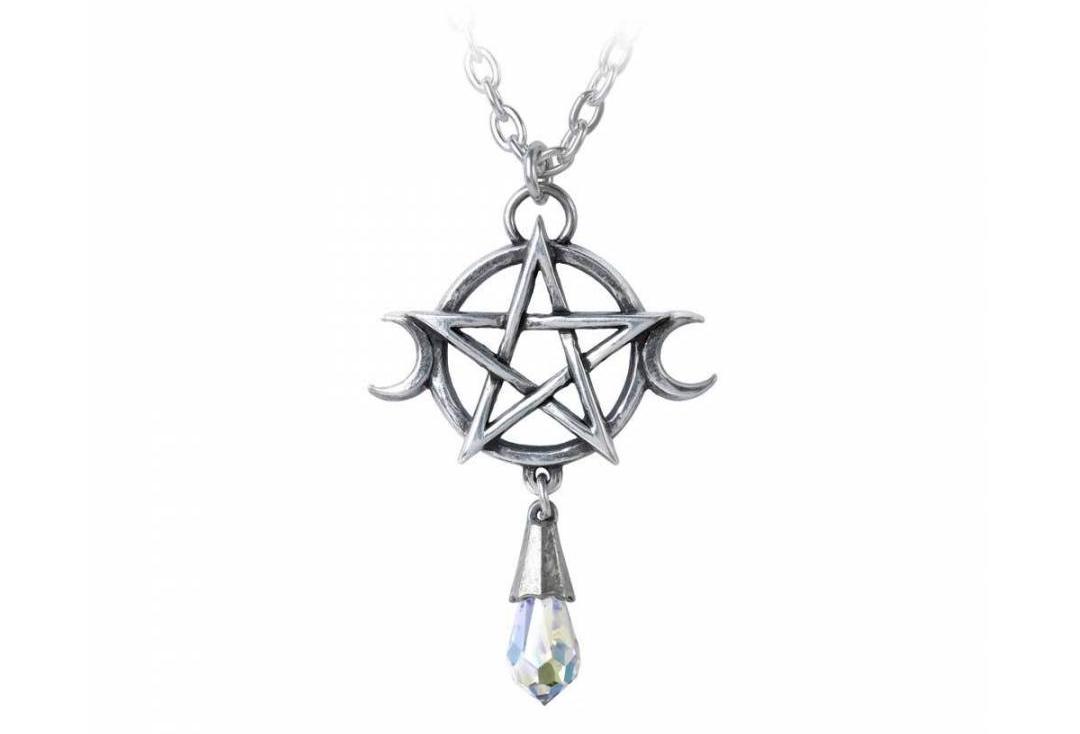 Alchemy Gothic | Goddess Pentagram Pendant - Main