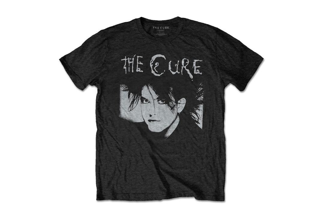 Official Band Merch | The Cure - Robert Illustration Men's Short Sleeve T-Shirt