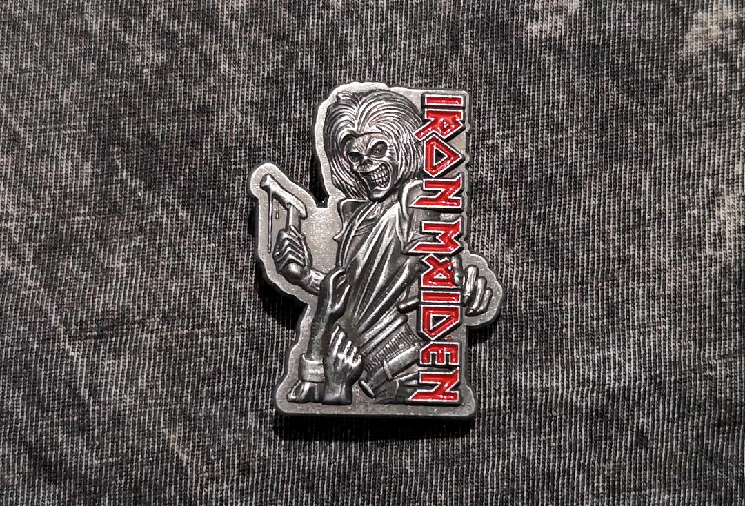 Official Band Merch | Iron Maiden - Killers Metal Pin Badge