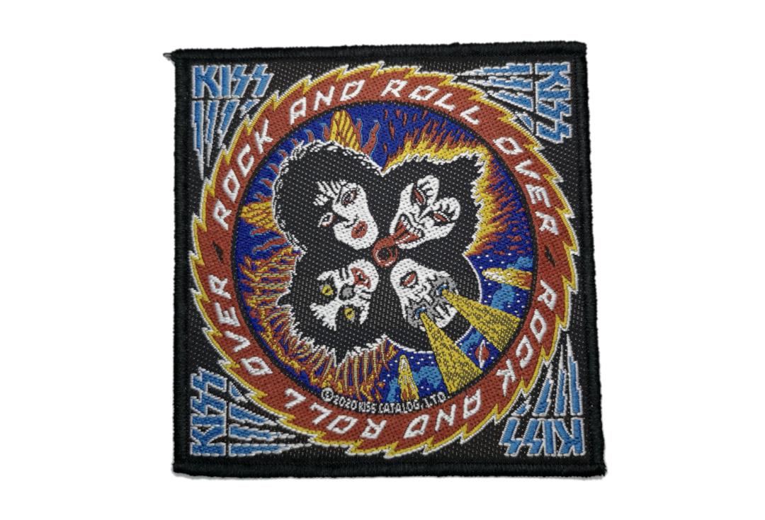 Official Band Merch | Kiss - Rock N Roll Over Woven Patch