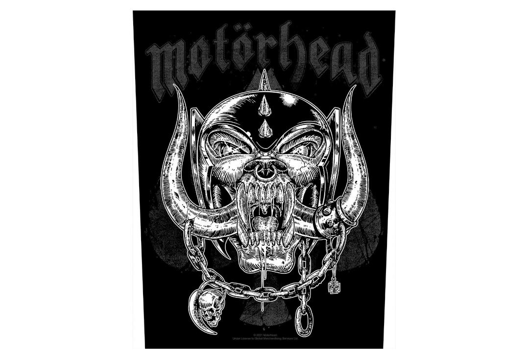 Official Band Merch | Motorhead - Etched Iron Printed Back Patch