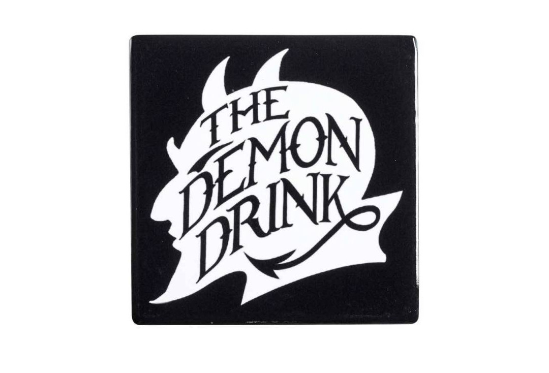 Alchemy Gothic | The Demon Drink Ceramic Coaster - Main