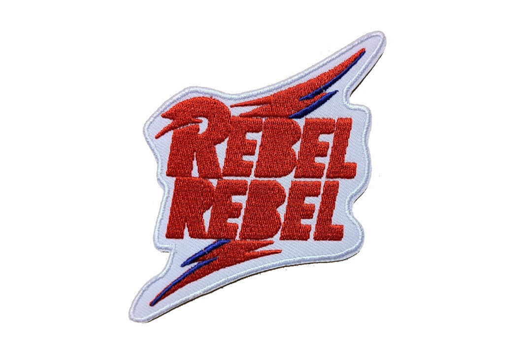 Official Band Merch | David Bowie - Rebel Rebel Woven Patch