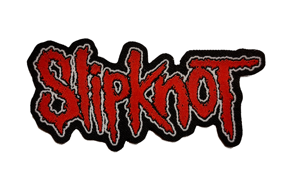Official Band Merch | Slipknot - Cut Out Logo Woven Patch