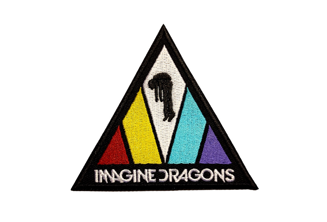 Official Band Merch | Imagine Dragons - Triangle Logo Woven Patch