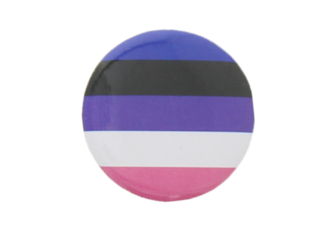 Void Clothing | Genderfluid Pride Button Badge