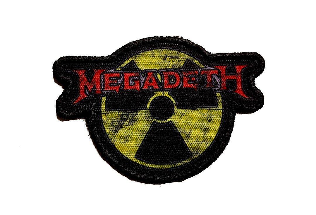 Official Band Merch | Megadeth - Hazard Logo Woven Patch