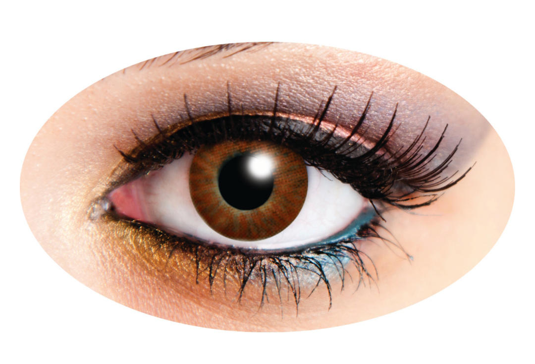 Innovision | Tri-Tone Brown 90 Day Contact Lenses