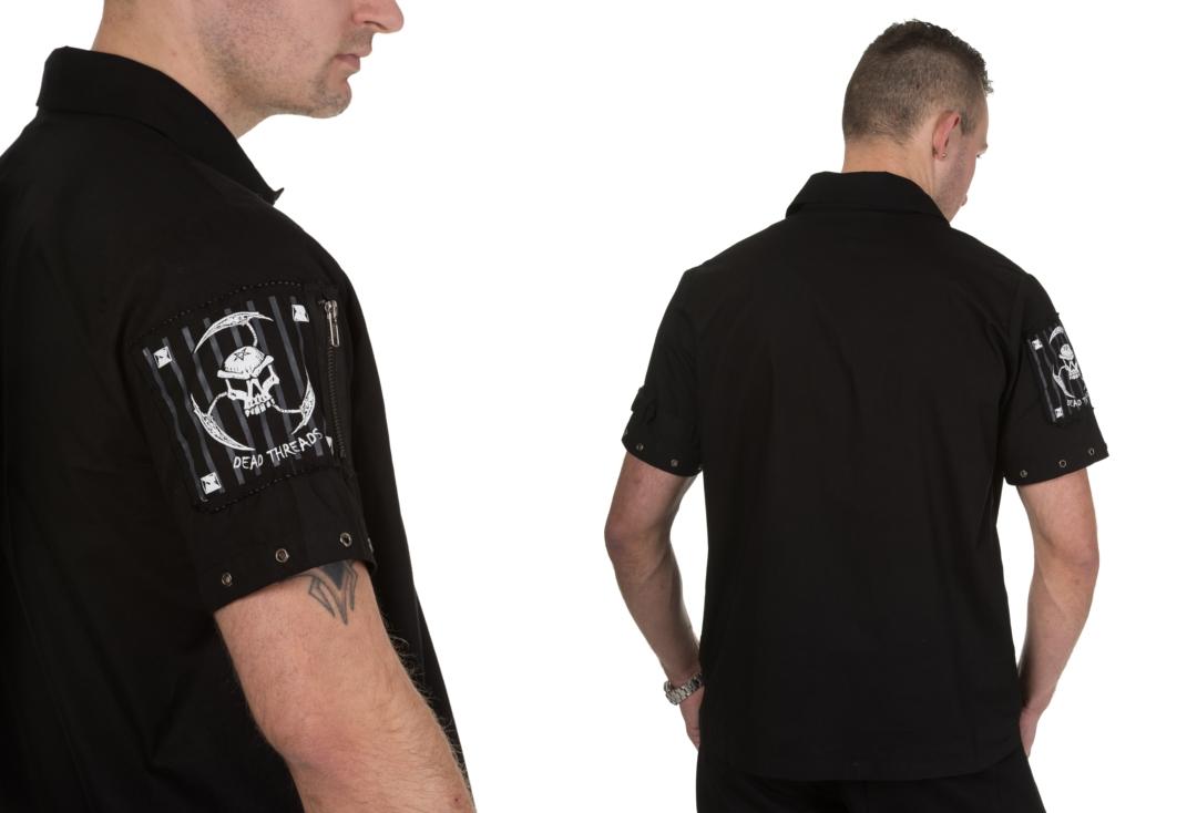 Dead Threads | Patch Detail 9873 Short Sleeve Shirt - Back & Side