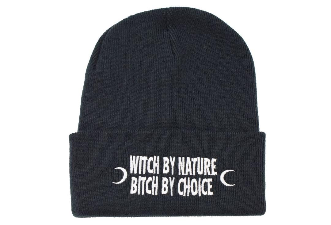Darkside | Witch By Nature Black Beanie Hat - Front
