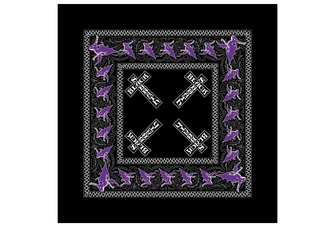 Official Band Merch | Black Sabbath - Cross Logo Official Bandana