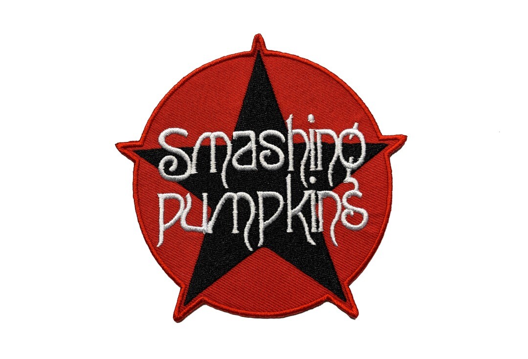Official Band Merch | Smashing Pumpkins - Star Logo Woven Patch