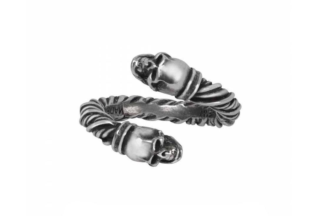 Battle Alchemy Gothic Pewter Ring - Main