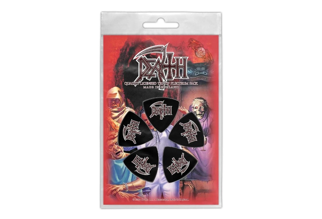 Death - Logo Official Tri-Tip Plectrum Pack