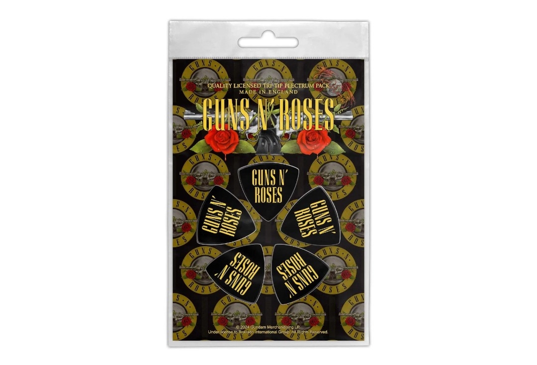 Guns N' Roses - Logo Official Tri-Tip Plectrum Pack
