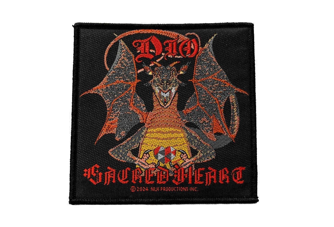 Dio - Sacred Heart Sew On Woven Patch
