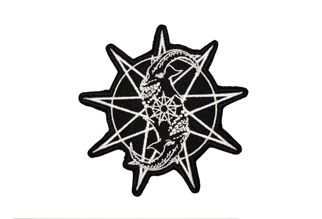 Slipknot - Goat Star Cut Out Iron On Embroidered Patch