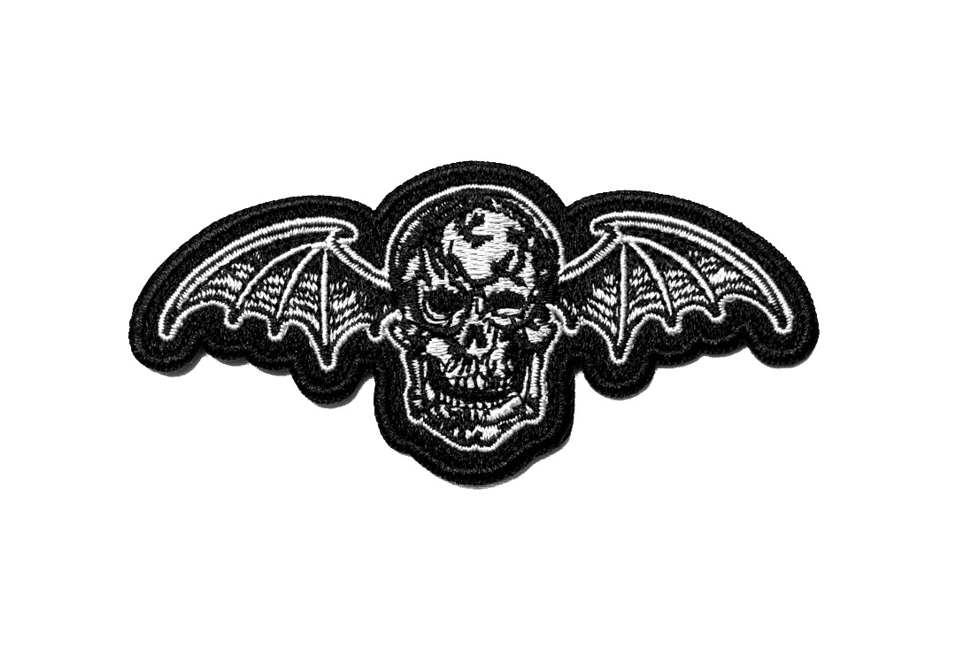 Avenged Sevenfold - Deathbat Cut Out Iron On Embroidered Patch