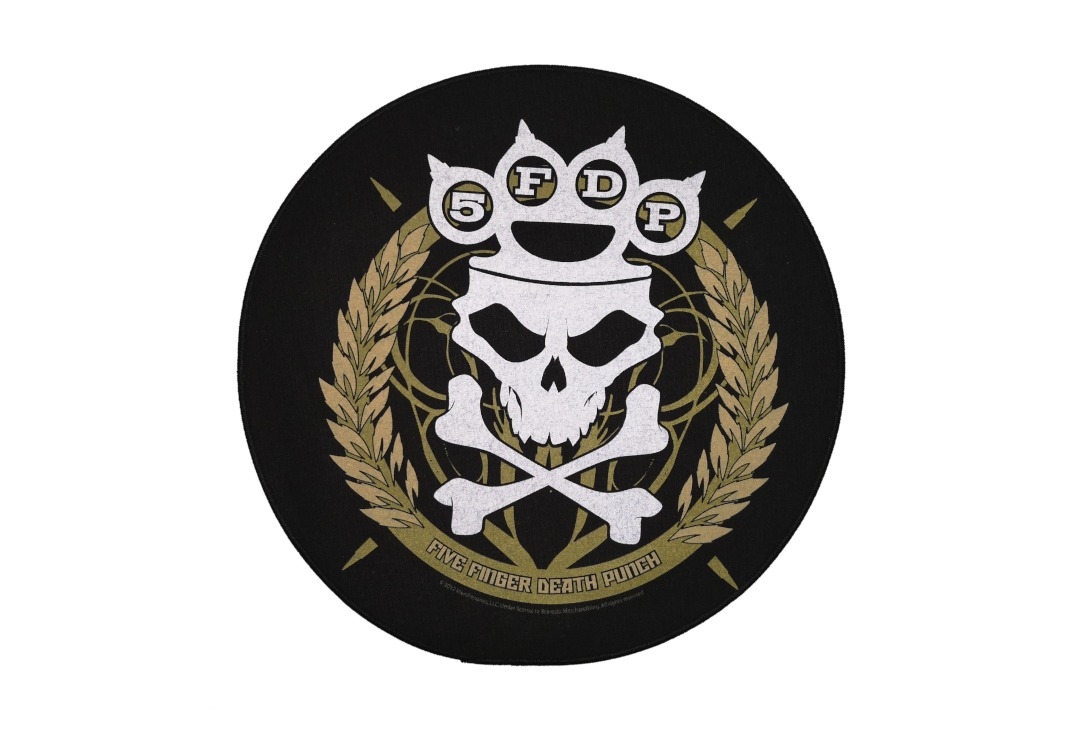 Five Finger Death Punch - Knuckle Crown Printed Circular Back Patch