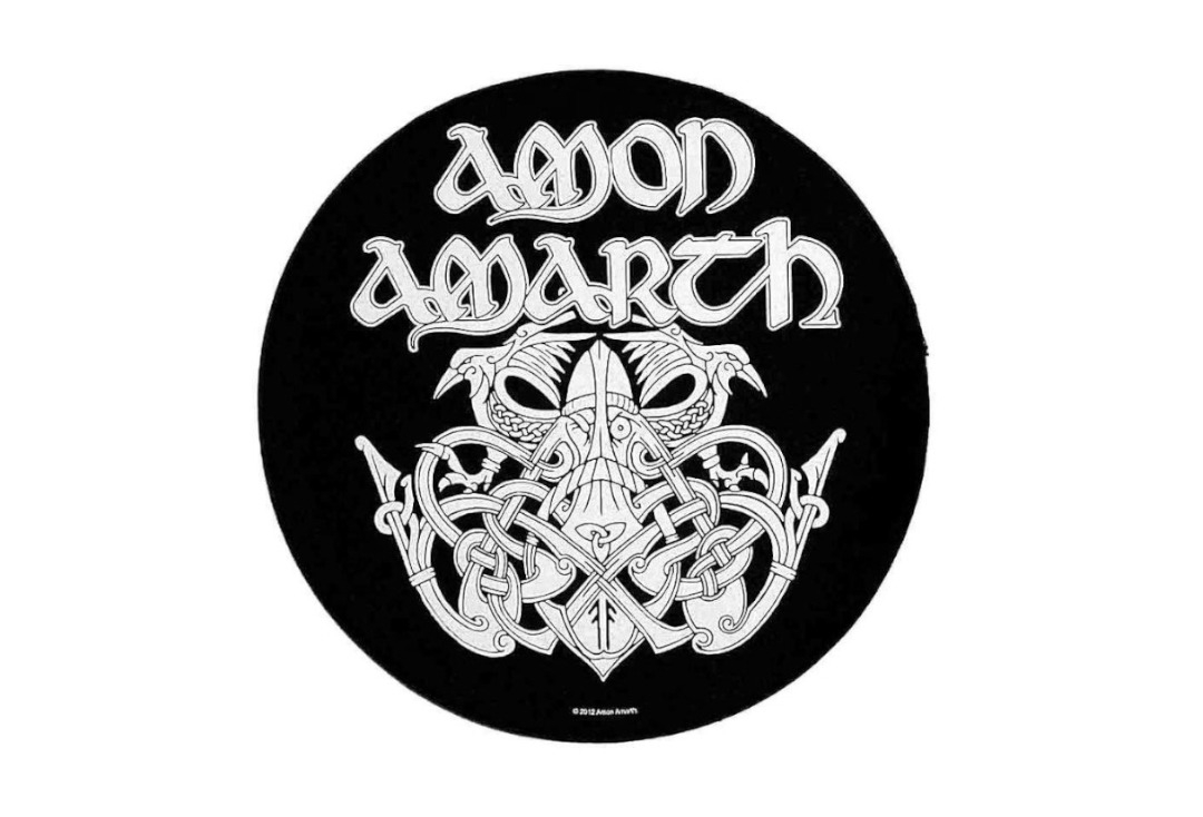 Amon Amarth - Odin Printed Circular Back Patch