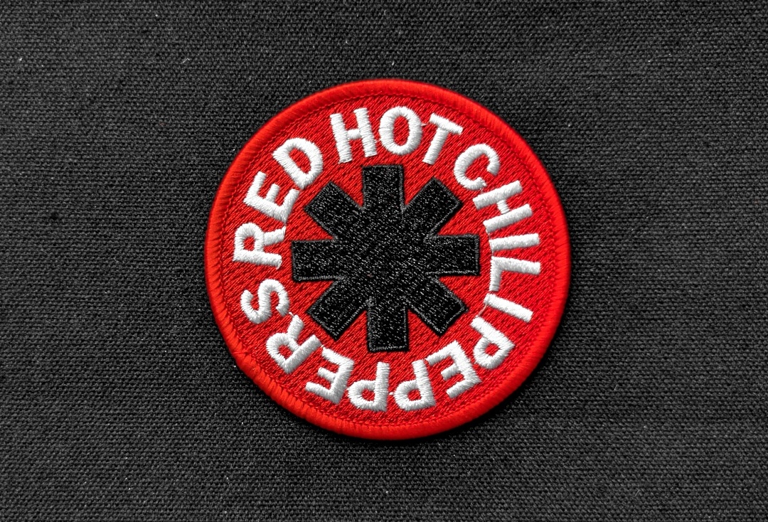 Red Hot Chili Peppers - Red Asterisk Official Iron On Embroidered Patch