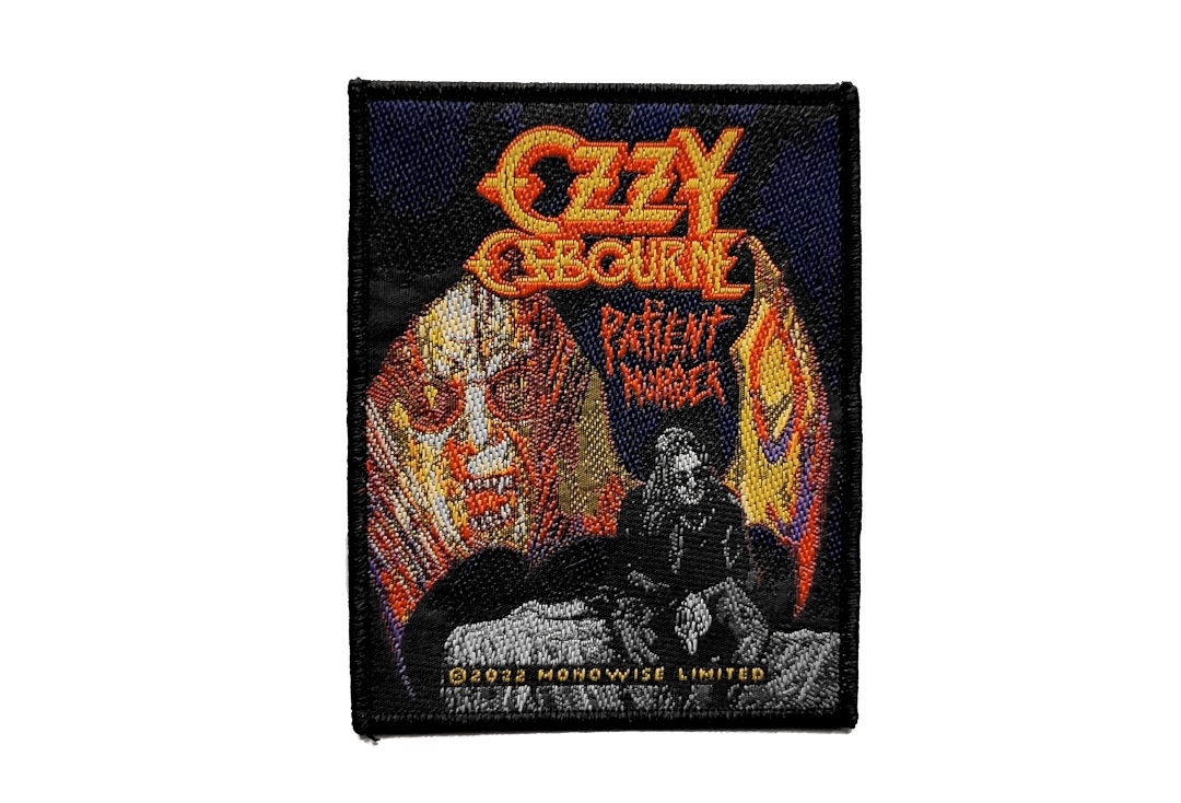 Ozzy Osbourne - Patient No. 9 Sew On Woven Patch