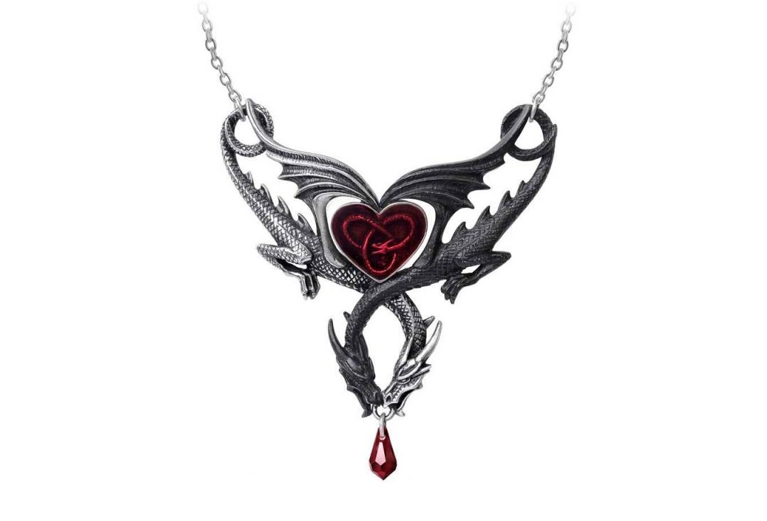The Confluence Of Opposites Alchemy Gothic Necklace