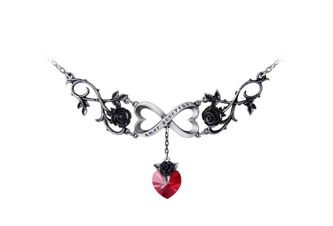 Diamond Heart Alchemy Gothic Pendant