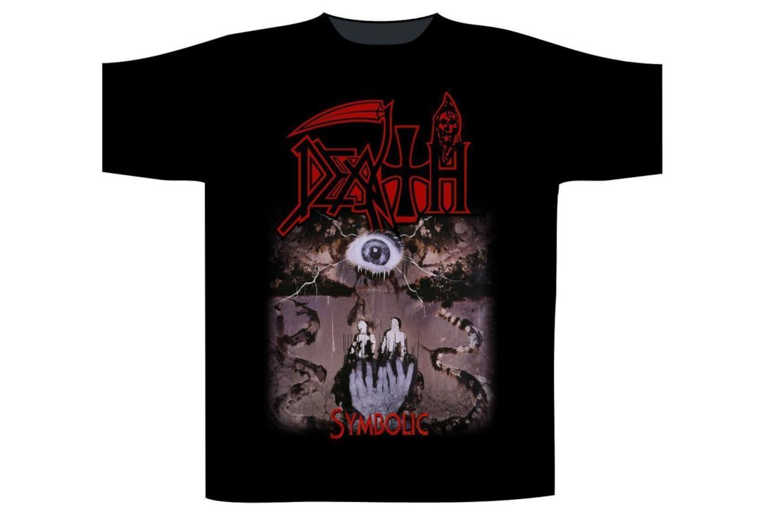 Official Band Merch | Death - Symbolic Men's Short Sleeve T-Shirt - Front View