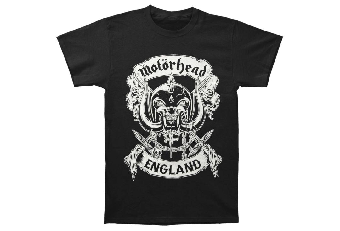 Official Band Merch | Motorhead - Crossed Swords Men's Short Sleeve T-Shirt - Front View