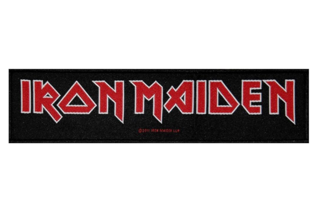 Official Band Merch | Iron Maiden Super Strip Woven Patch