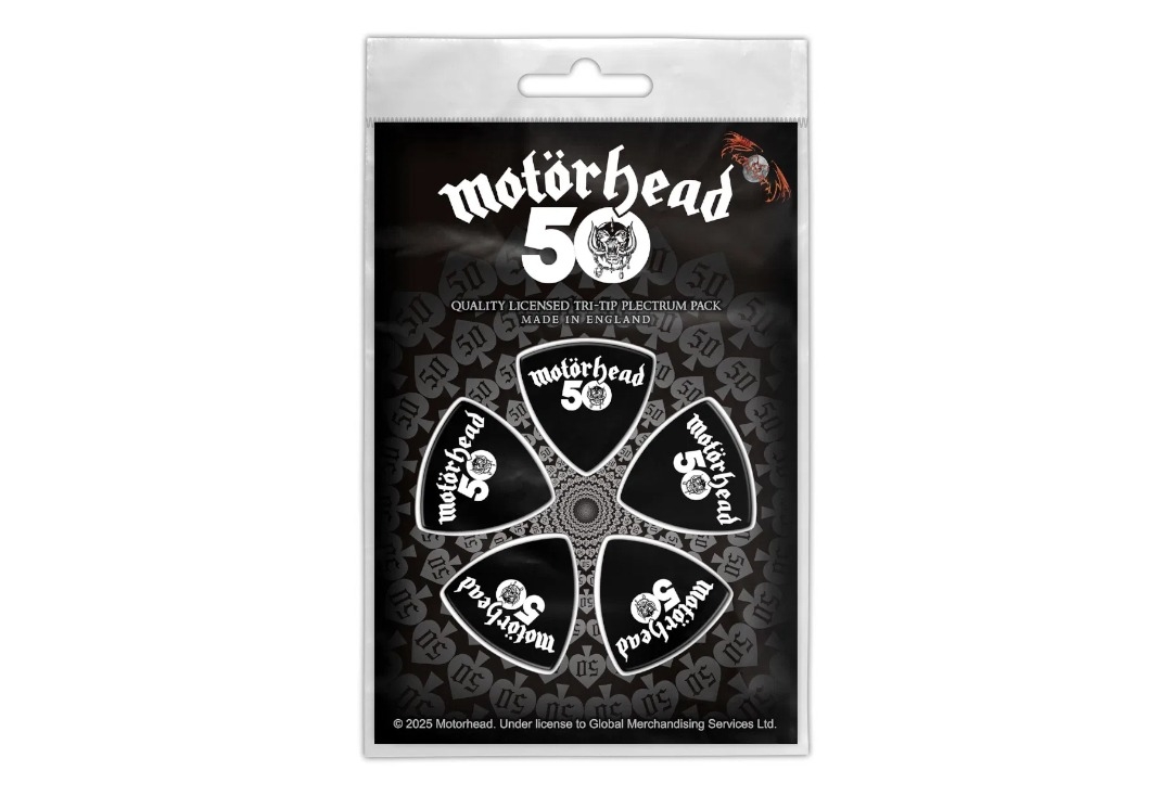 Motorhead - 50 Official Tri-Tip Plectrum Pack