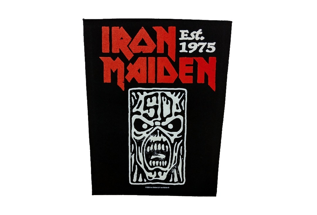 Iron Maiden - Est 1975 Printed Back Patch - Main