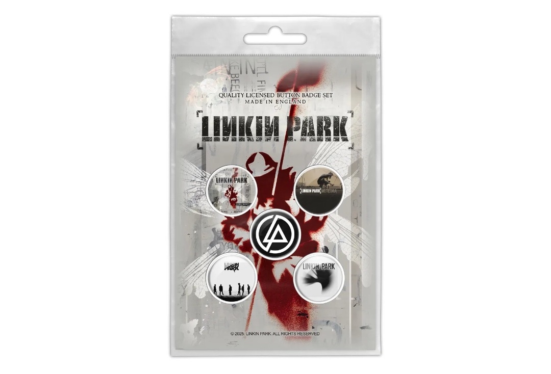 Linkin Park - Hybrid Theory Official Button Badge Pack