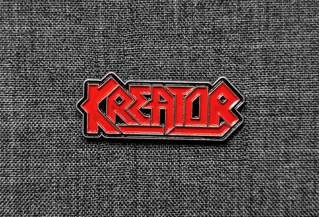 Kreator - Red Logo Official Metal Pin Badge
