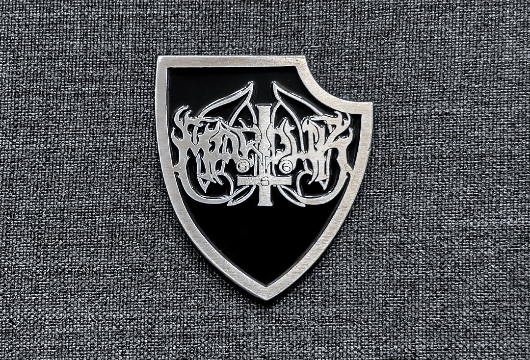 Marduk - Panzer Crest Official Metal Pin Badge