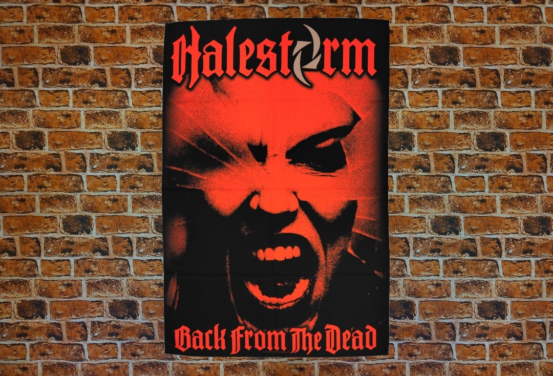 Halestorm - Back From The Dead Printed Textile Poster