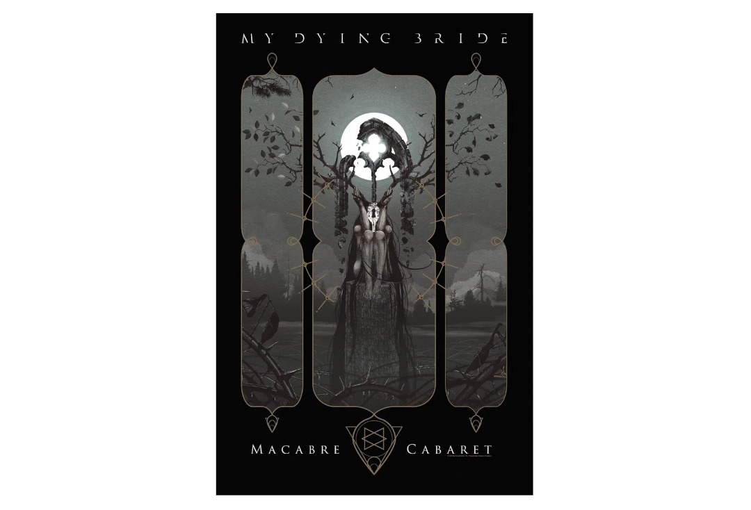 My Dying Bride - Macabre Cabaret Printed Textile Poster