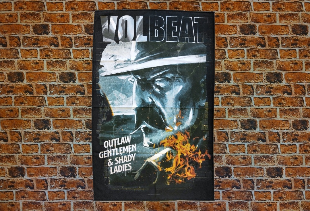 Volbeat - Outlaw Gentlemen Printed Textile Poster
