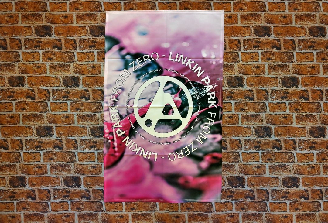 Linkin Park - From Zero Printed Textile Poster