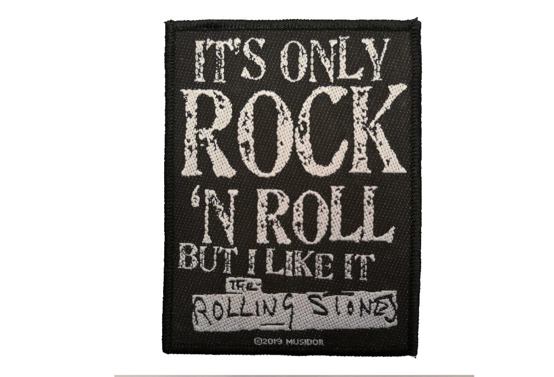 Official Band Merch | The Rolling Stones - It's Only Rock 'N Roll Woven Patch