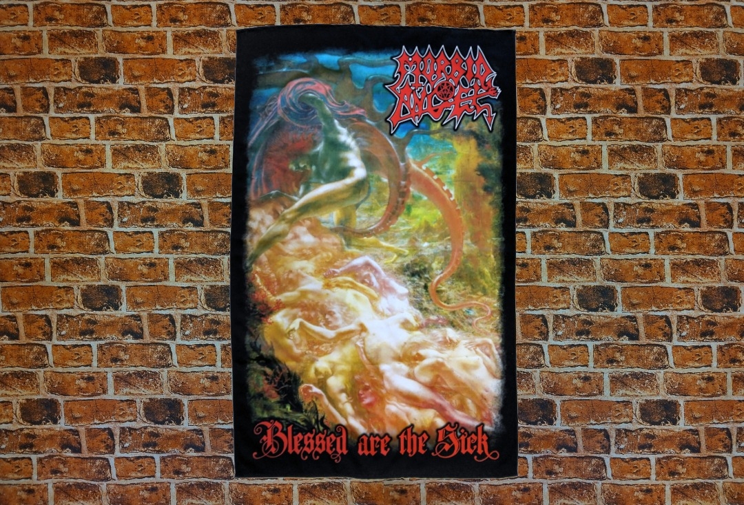 Morbid Angel - Blessed Are The Sick Printed Textile Poster