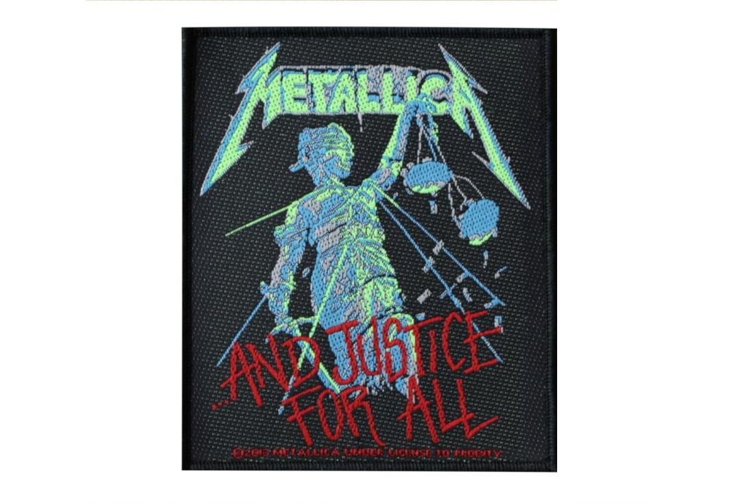 Official Band Merch | Metallica - And Justice For All Woven Patch
