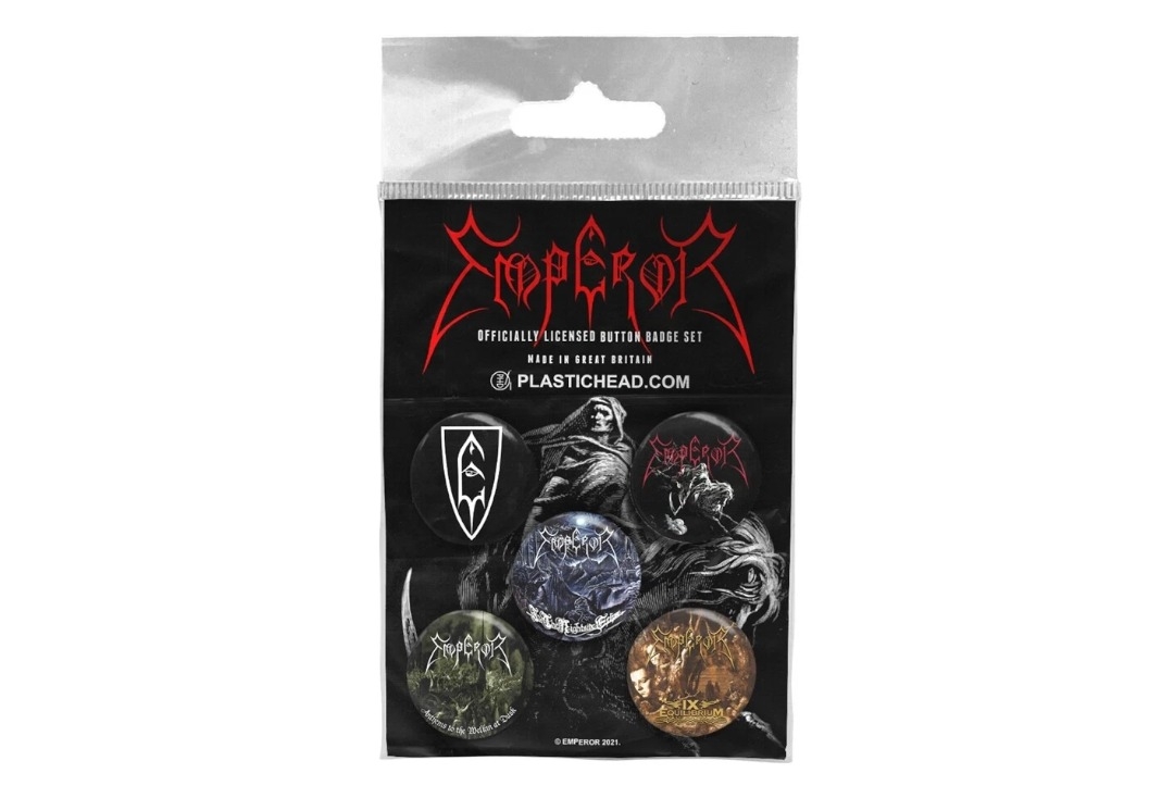 Emperor - Classic Emperor Official Button Badge Pack