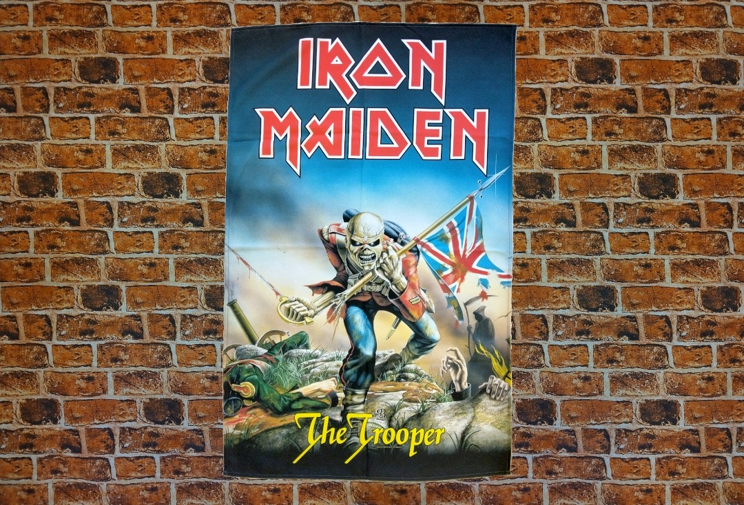 Iron Maiden - The Trooper Printed Textile Poster
