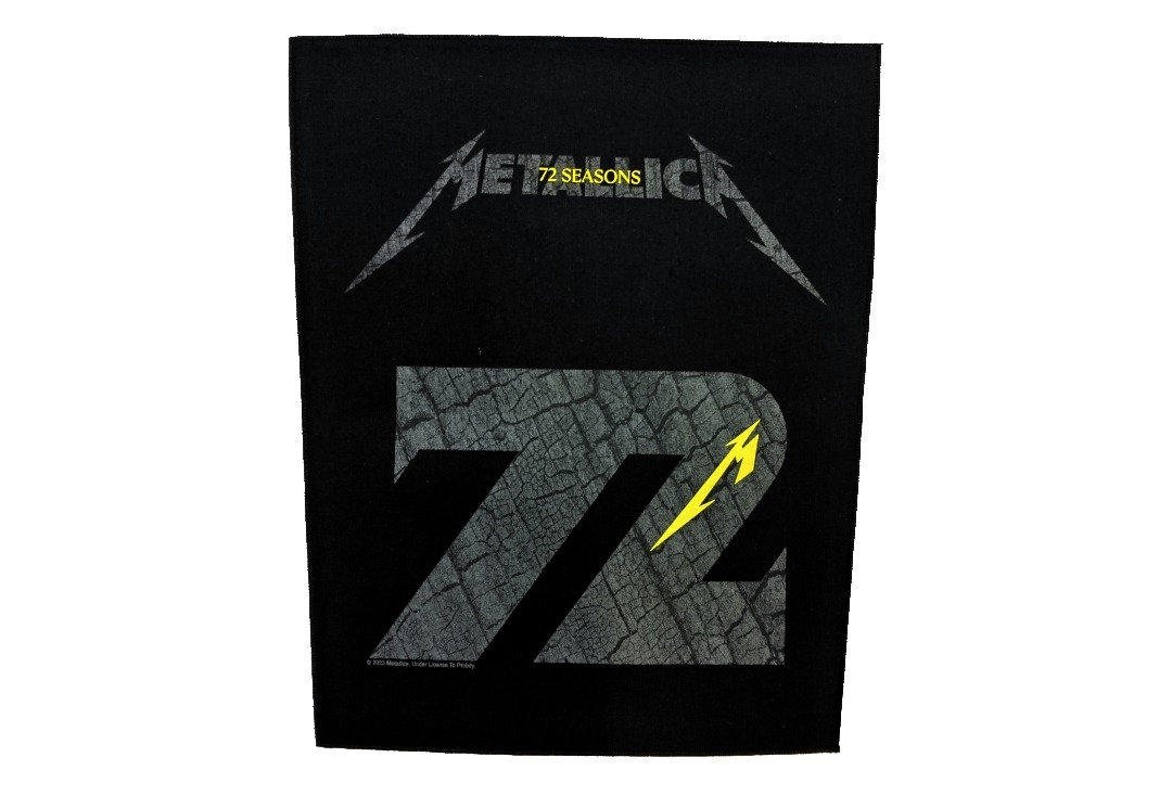 Metallica - Charred M72 Printed Back Patch
